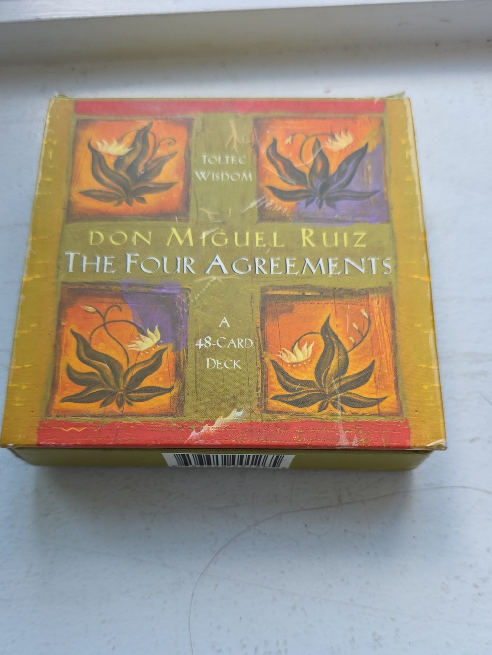 Four Agreements Cards by Miguel Don Ruiz (2001, Cards,Flash Cards)